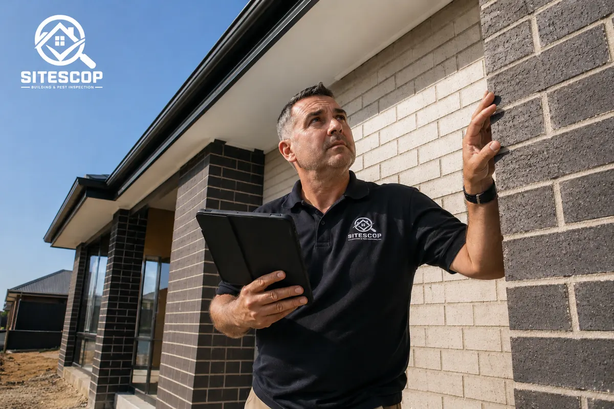 Sitescop building inspector on site